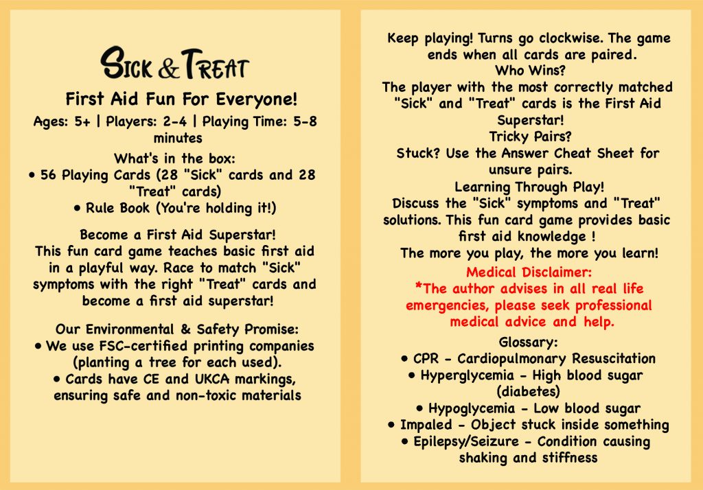 Poker 8 Page Leaflet